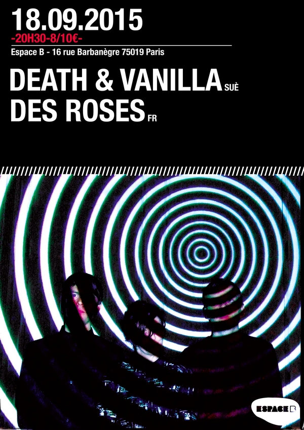  Death & Vanilla CONCERT le 18 septembre