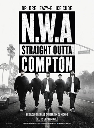 N.W.A - Straight Outta Compton - affiche