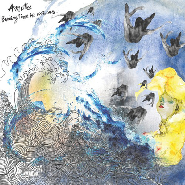  aMute - Bending Time in Waves cover album