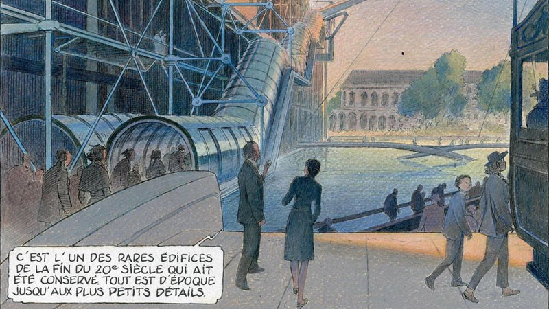 Revoir Paris T.2 - La Nuit des constellations - Benoit Peeters & François Schuiten