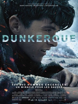 Dunkerque Christopher Nolan - affiche du film