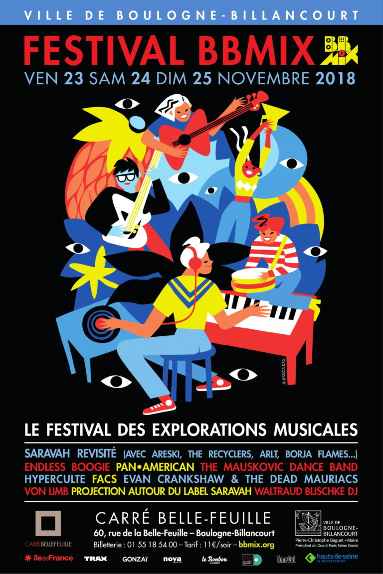 Festival BBmix 2018 affiche