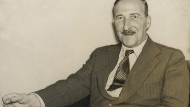 Stefan Zweig dans le Correio da Manhã.