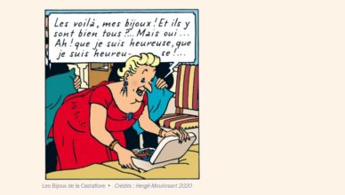 Les Aventures de Tintin Les Bijoux de la Castafiore d’Hergé