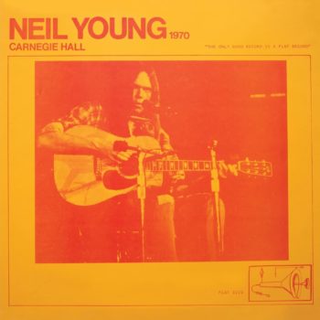 Neil Young Carnegie Hall 1970 pochette 
