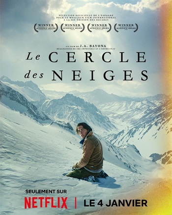 Le cercle des neiges affiche