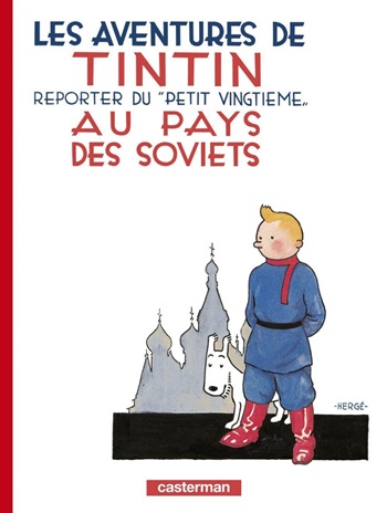 Tintin Au Pays des Soviets Couverture