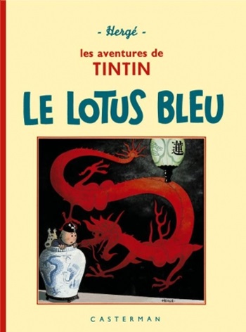 Le Lotus Bleu couverture ancienne