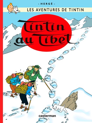 Tintin au Tibet couverture