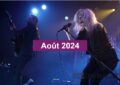 Agenda concerts août 24