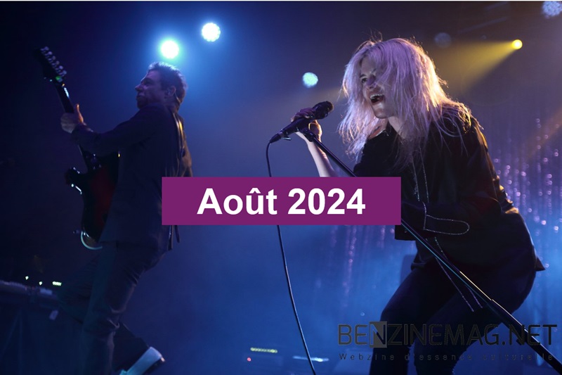 Agenda concerts août 24