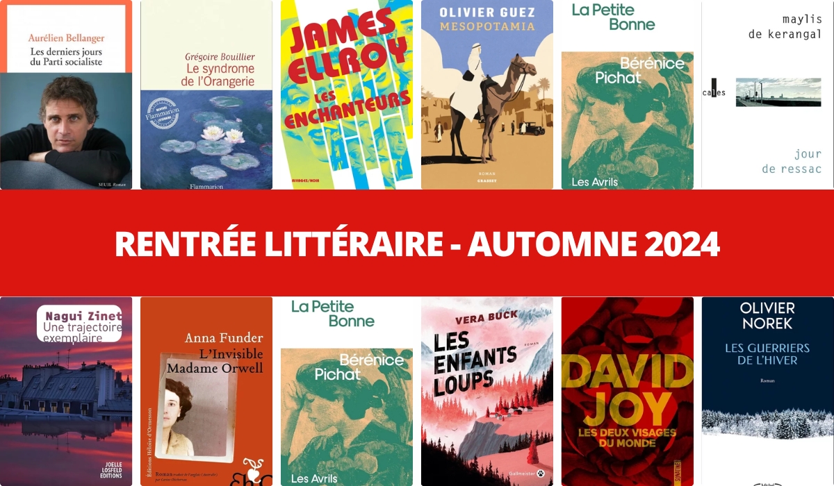 Rentrée littéraire, automne 2024