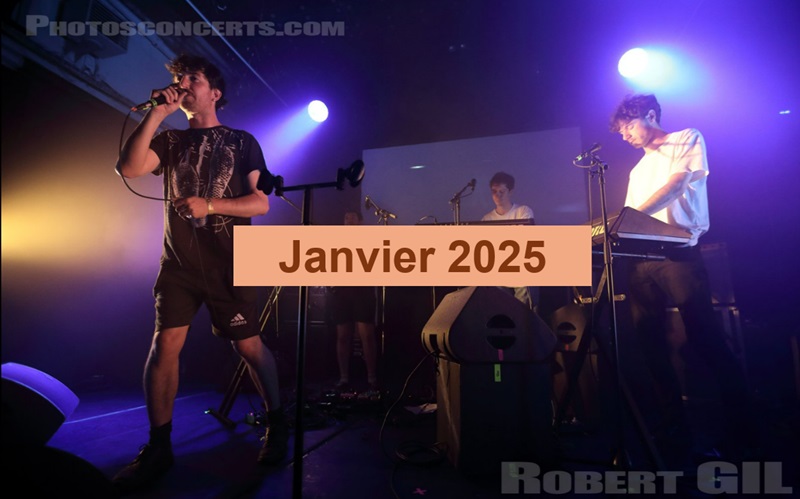 Agenda des Concerts Janvier 2025