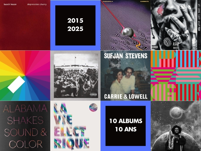 10 albums 2015