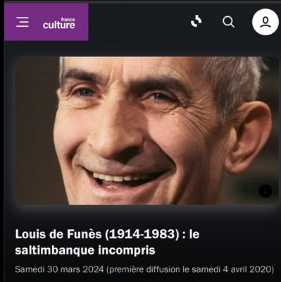 Louis de Funès (1914-1983) : le saltimbanque incompris